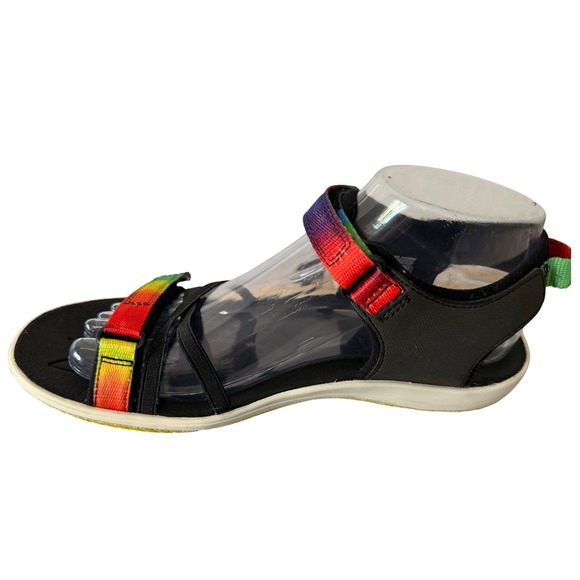 Keen Shoes - Keen Rainbow Tie-Dye Hiking Sandal 6 Adjustable Black Open Toe Outdoor Sporty